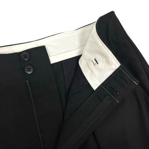  ジャーナル ラックス JOURNAL STANDARD LUXE タックパンツ ワイドパンツ ボトムス スラックス 無地 黒 ブラック その他 パンツ