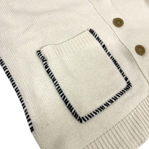 ナゴンスタンス nagonstans ニットカーディガン Vネック ウール  