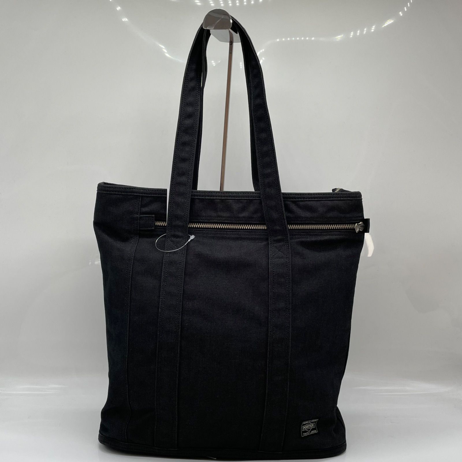 BN6865○PORTER ポーター スモーキー トートバッグ ブラック 肩掛け