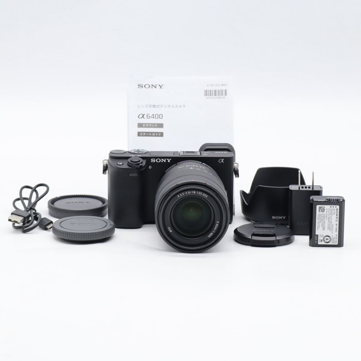 ショット数9,634】SONY α6400 高倍率ズームレンズキット SEL18135搭載 