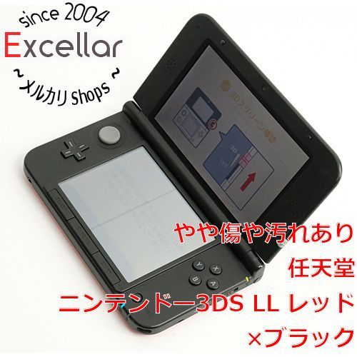 bn 4 任天堂 ニンテンドー3 DS LL レッドXブラック SPR-S-RKAA 液晶画面いたみ 元箱あり