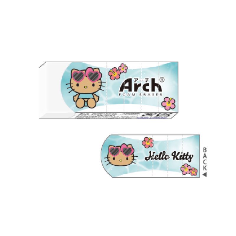 2個セット】ギャルキティ 日焼けキティ アーチ 消しゴム Arch サクラク