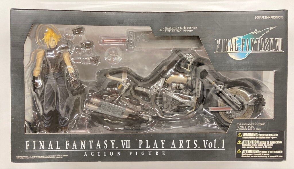 スクウェア・エニックス PLAY ARTS クラウド・ストライフ&amp;ハーディ
