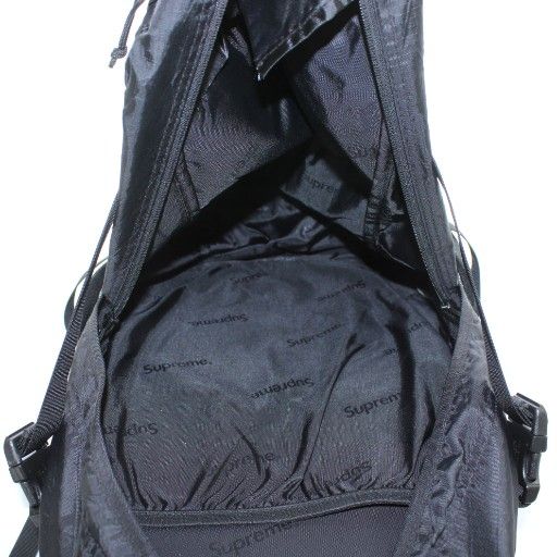 シュプリーム SUPREME 18AW BACK PACK BLACK リュックサック バック