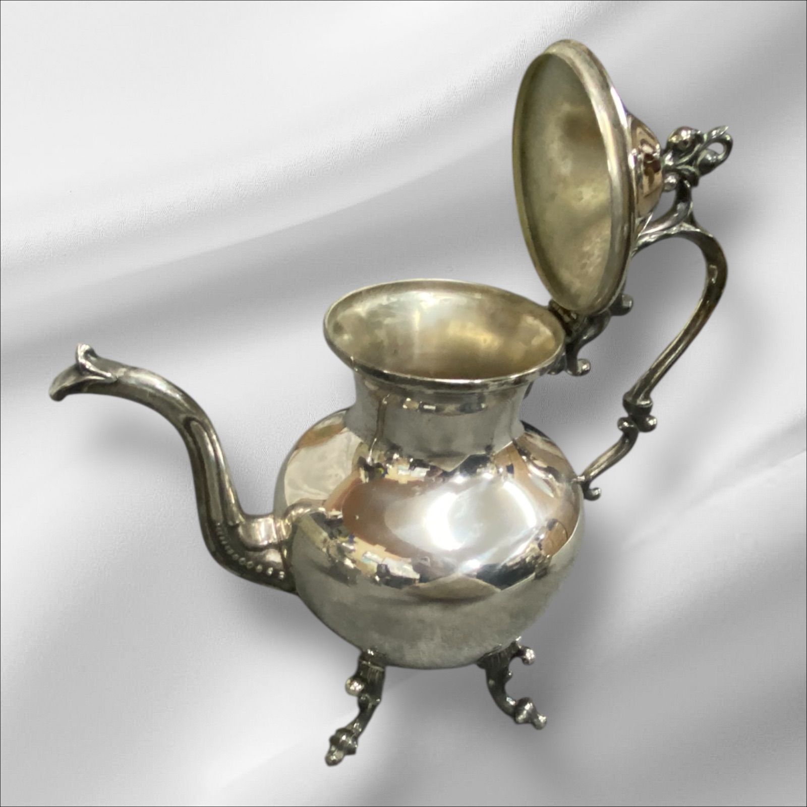  ヴィンテージ シルバー ティー コーヒーセット4点セットVintage Silver Tea Coffee set 1883 Plated 4 Piece その他 コーヒー用品
