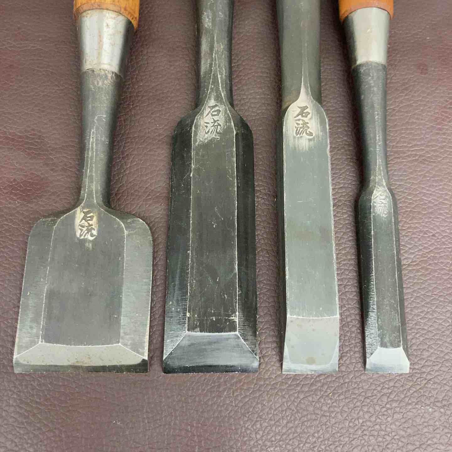 鑿 のみ 石流 3本セット 鉋 和工具 ノミ 大工道具