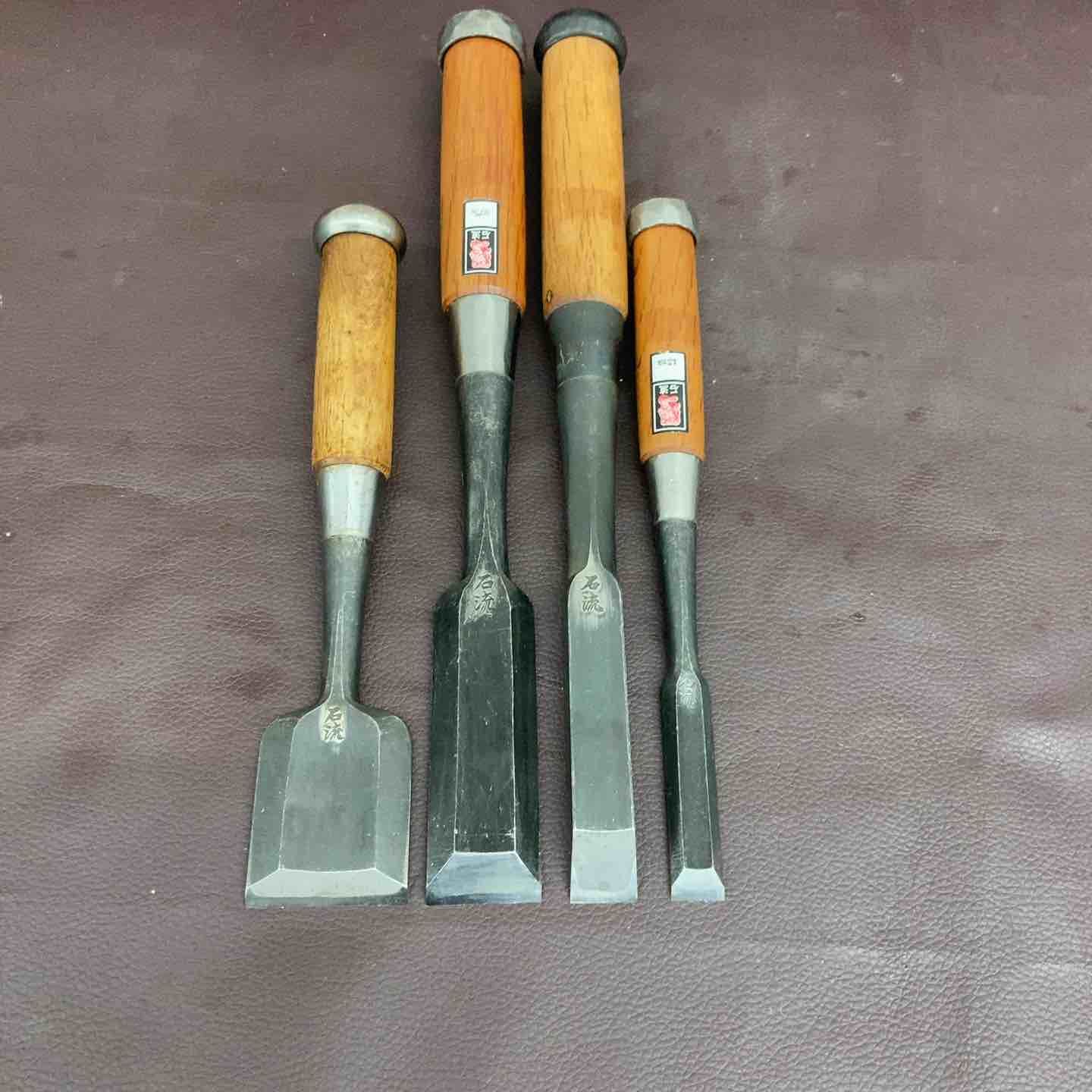 鑿 のみ 石流 3本セット 鉋 和工具 ノミ 大工道具