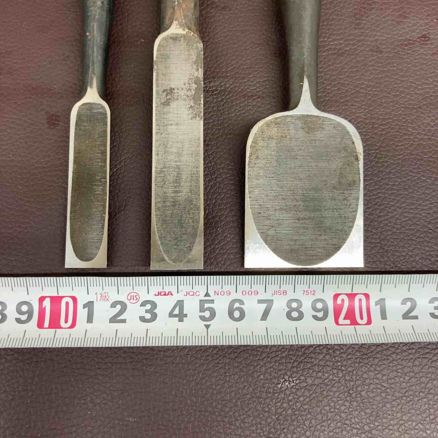  鑿 のみ 石流 3本セット 和工具 ノミ 鉋 大工道具 切削工具 切削 切断 穴あけ