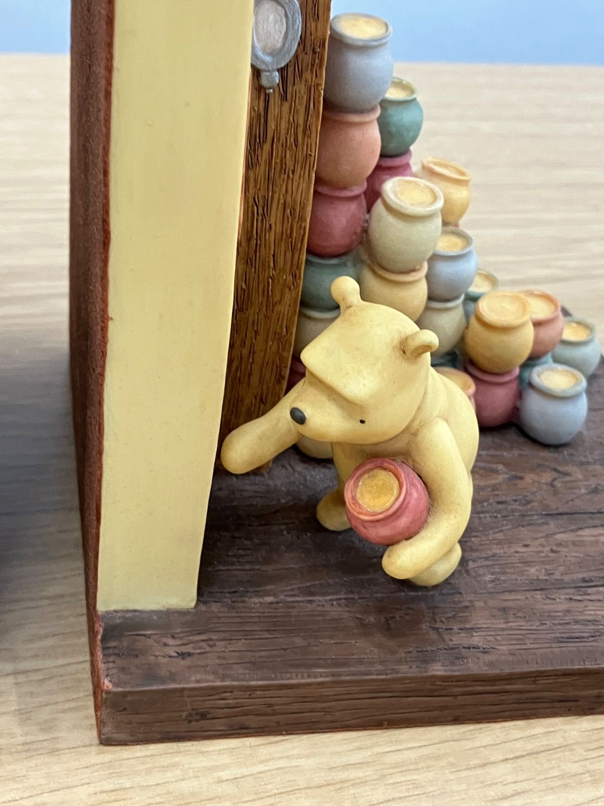 Disney くまのプーさん　ブックエンド　置物 クラシックプー ブックエンド プーさん くまのプーさん 置物 ブック