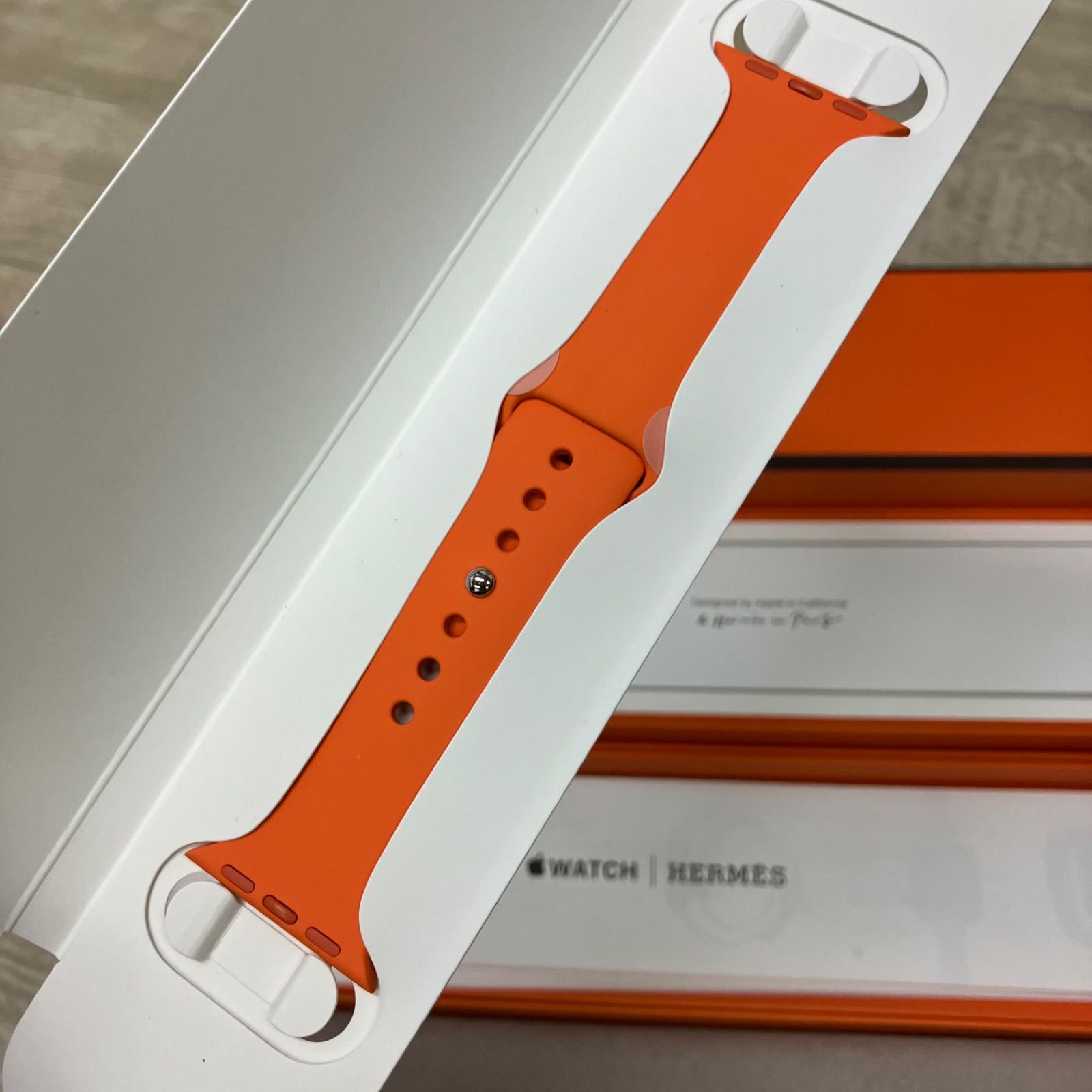 ︎ Apple Watch HERMES オレンジ スポーツバンド 41 MM 795617 c 9