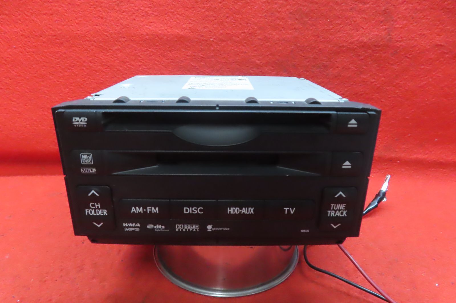 CS 2218 付 トヨタ クラウン GRS 204 86120 30 J 20 10505 CD MDプレーヤー デッキ オーディオ 200 201 202 GWS