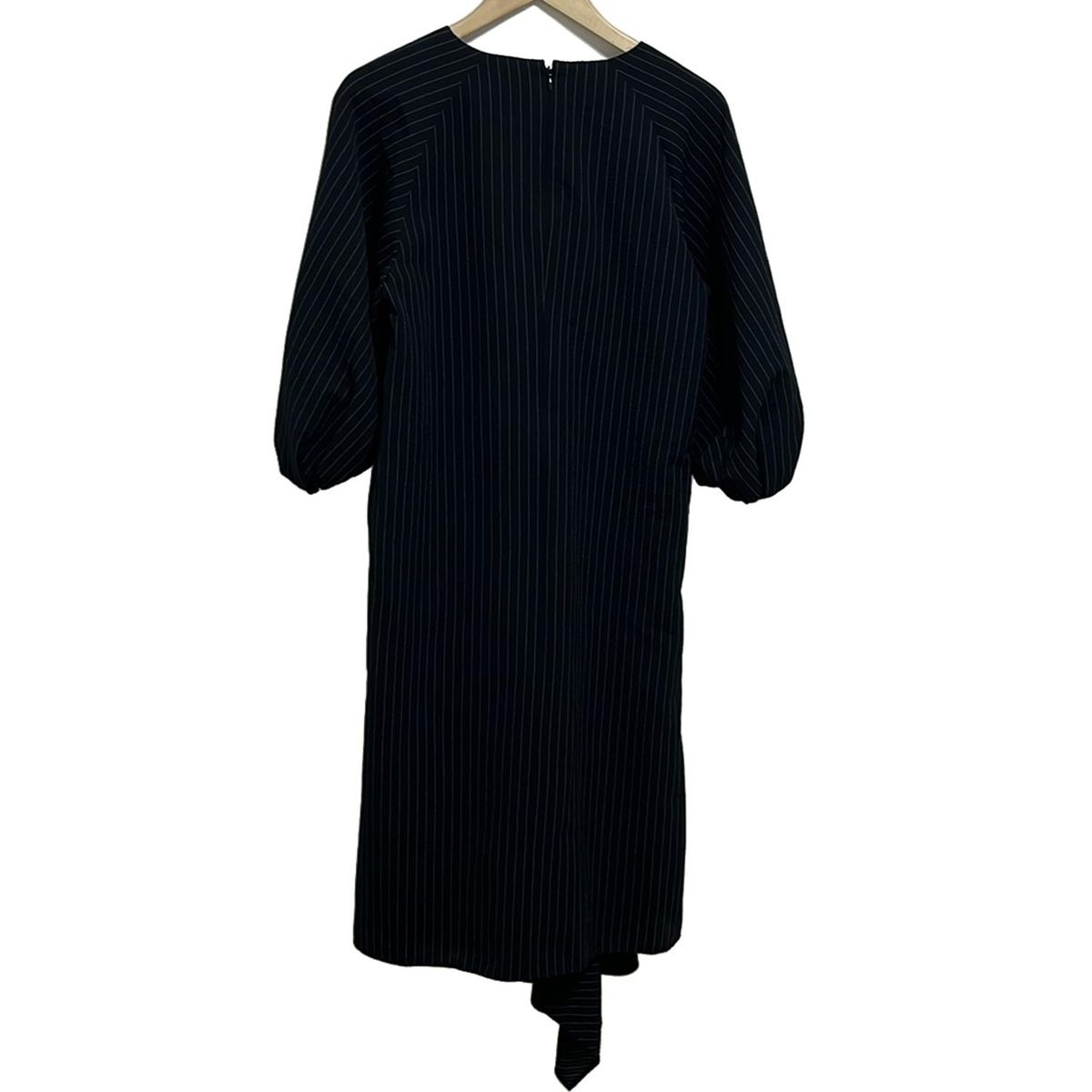 ADORE(アドーア) ワンピース サイズ38 M レディース - 黒×白 Vネック