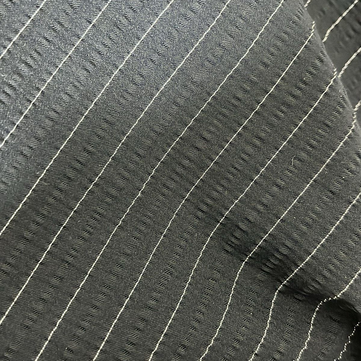  ADORE アドーア ワンピース サイズ38 M レディース - 黒×白 Vネック 七分袖 ロング ストライプ その他 ワンピース