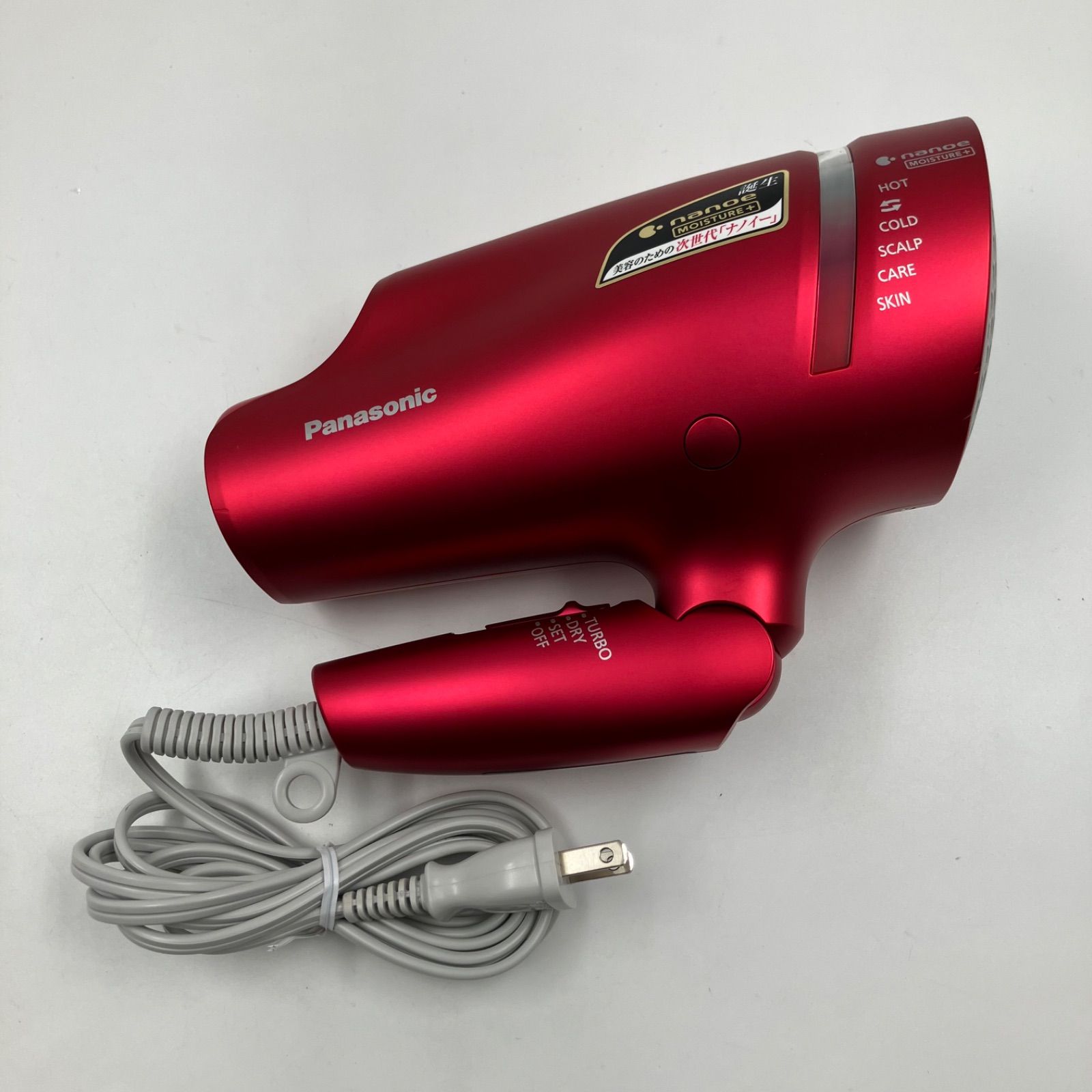 【新品】Panasonic EH-NA08 ナノケア ヘアドライヤー レッド Panasonic - Panasonic ヘアドライヤー EH-NA08 レッドの通販 by