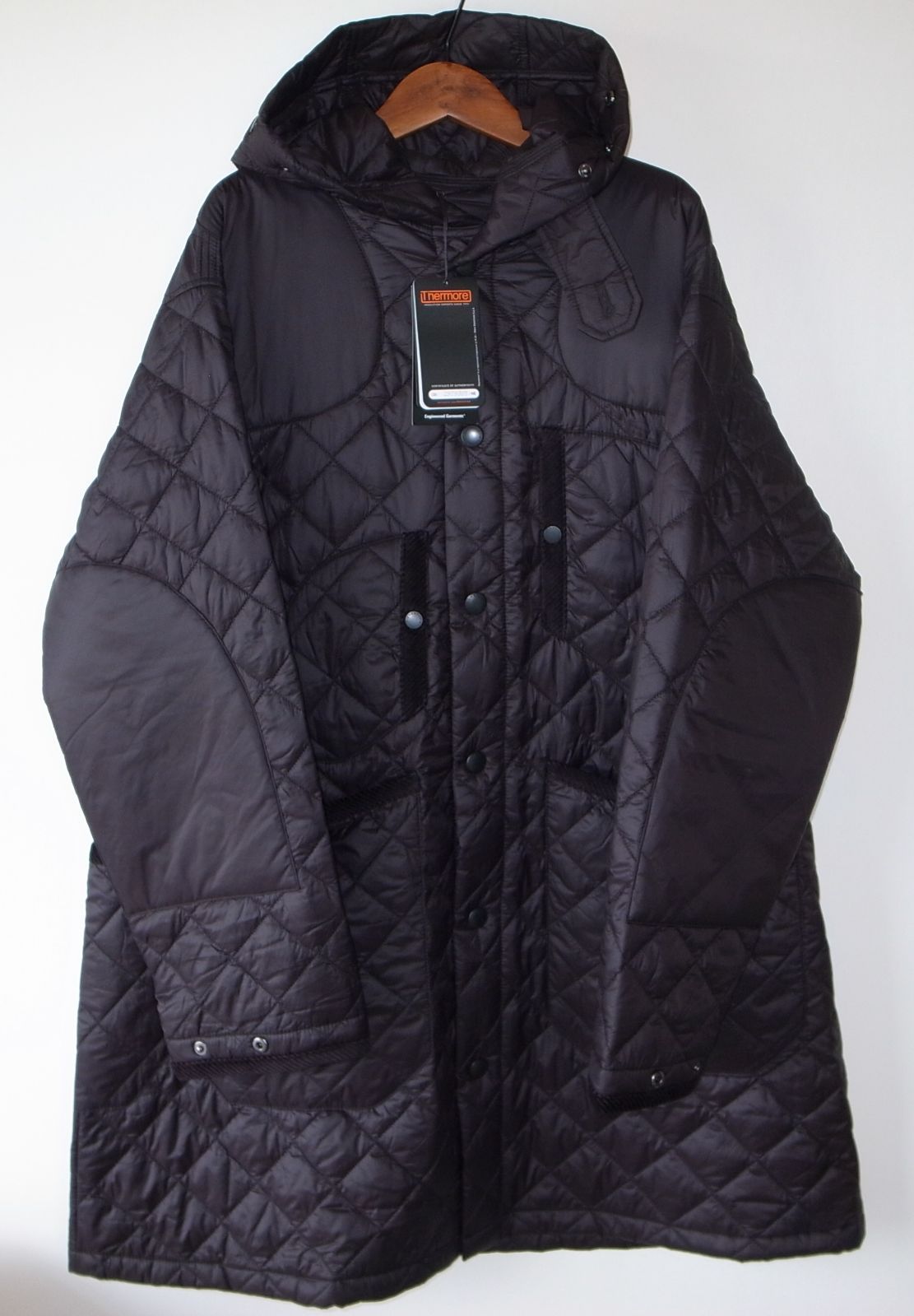 Barbour エンジニアードガーメンツ JANKEES QUILT ジャケット sizeM black バブアー ENGINEERED GARMENTS