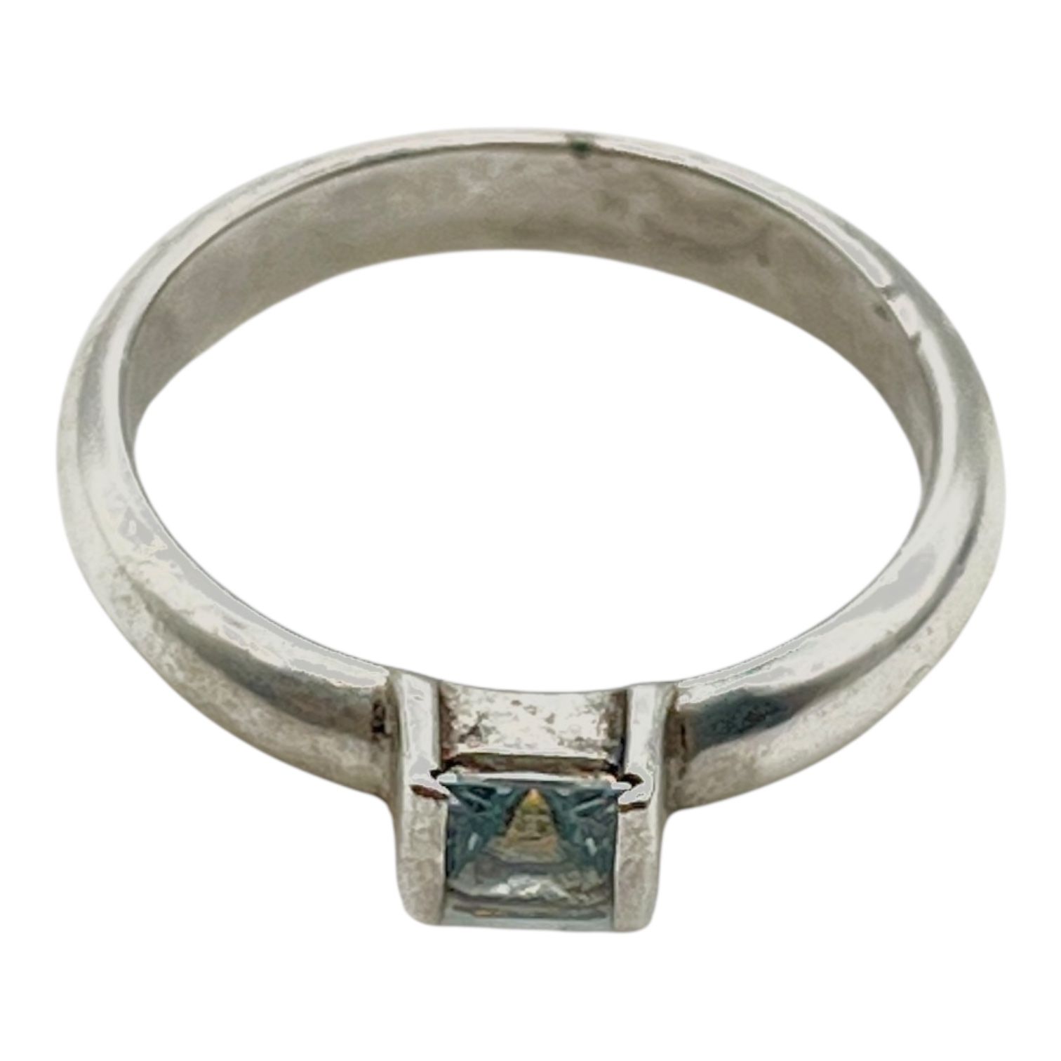 TIFFANY-Co. ティファニー リング ラインストーン 指輪 SV 925 13号 ユニセックス