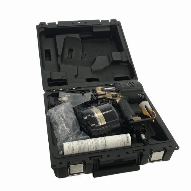 HiKOKI ハイコーキ 90 mm 高圧 ロール釘打機 NV HR 2 S ケース付 パワー切替機構付 コイルネイラ エア釘打機119235