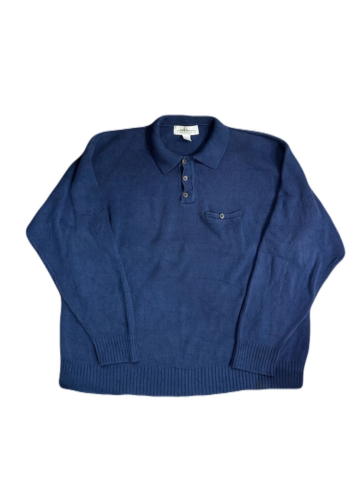 メンズ LARDINI ラルディーニ 麻混ニットポロシャツ リネン混