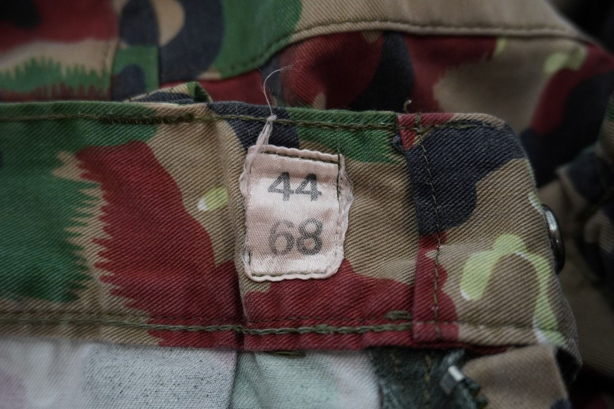 80S Swiss Army スイス 軍 実物 M83 アルペン カモ カーゴ パンツ