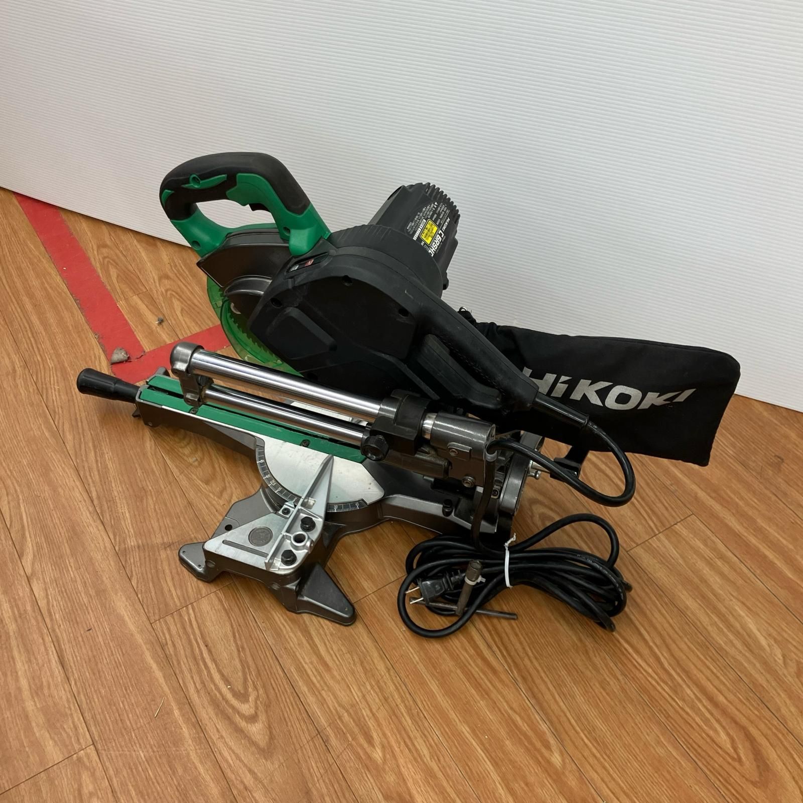 ДДHiKOKI ハイコーキ 100v 卓上スライド丸のこ 165mm C6RSHD グリーン 