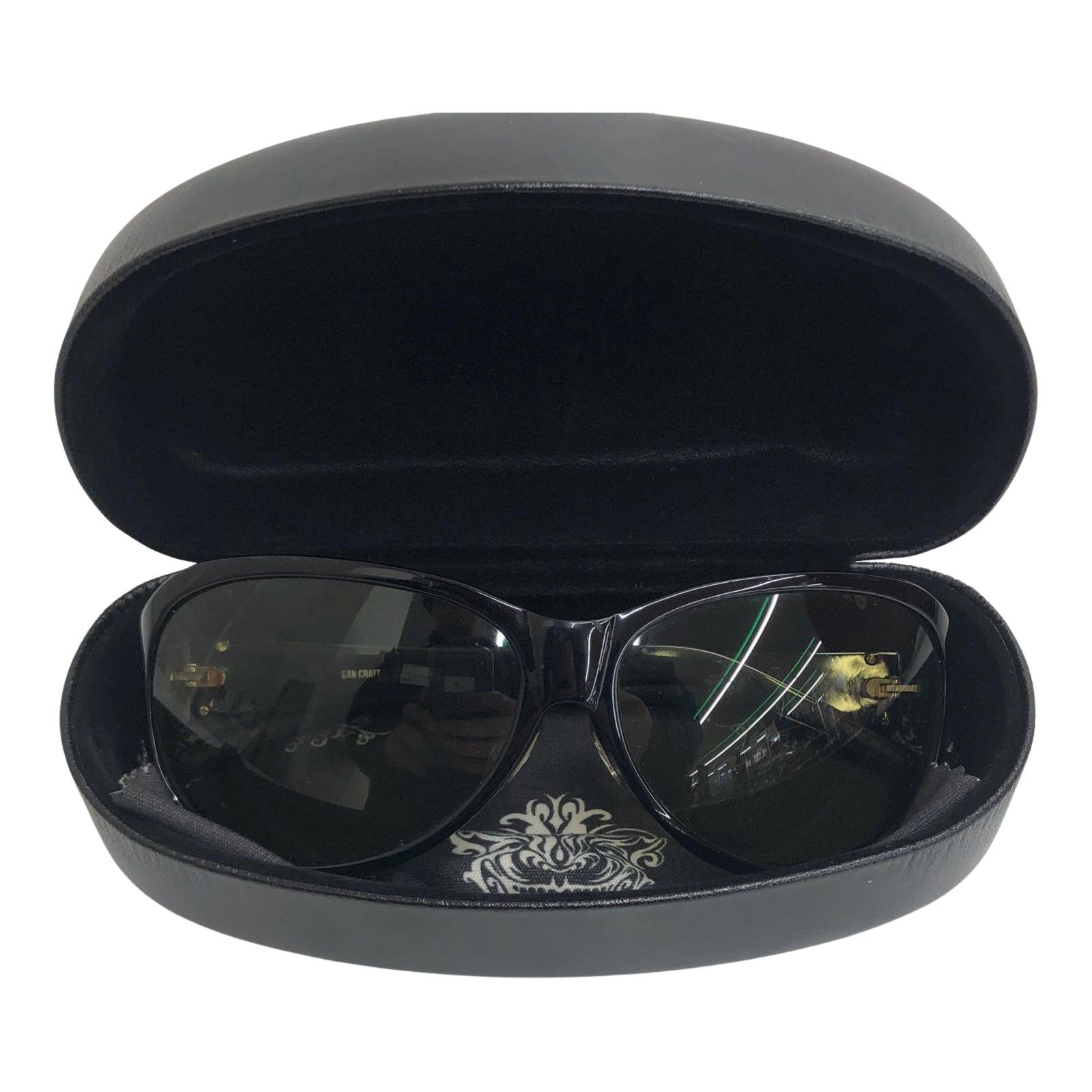 σσGAN CRAFT ガンクラフト 偏光サングラス ライブアイ インパクトブラック