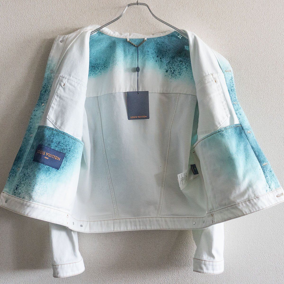 23SS/未使用品】LOUIS VUITTON【スプレーモノグラム デニムトラッカー