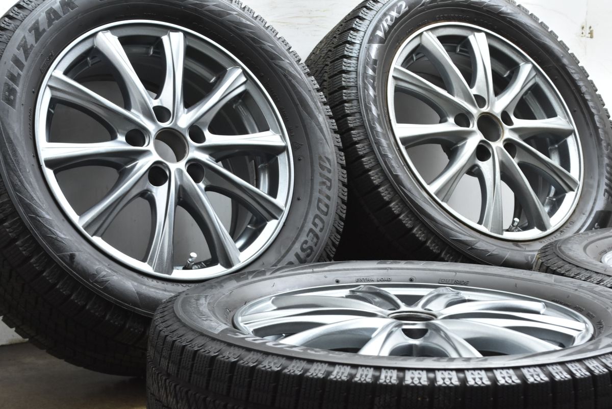 バリ溝 ヴァーレン 16 in 6 5 J 38 PCD 114 3 ブリヂストン ブリザック VRX 2 225 55 R センチュリー セルシオ シーマ RX 8