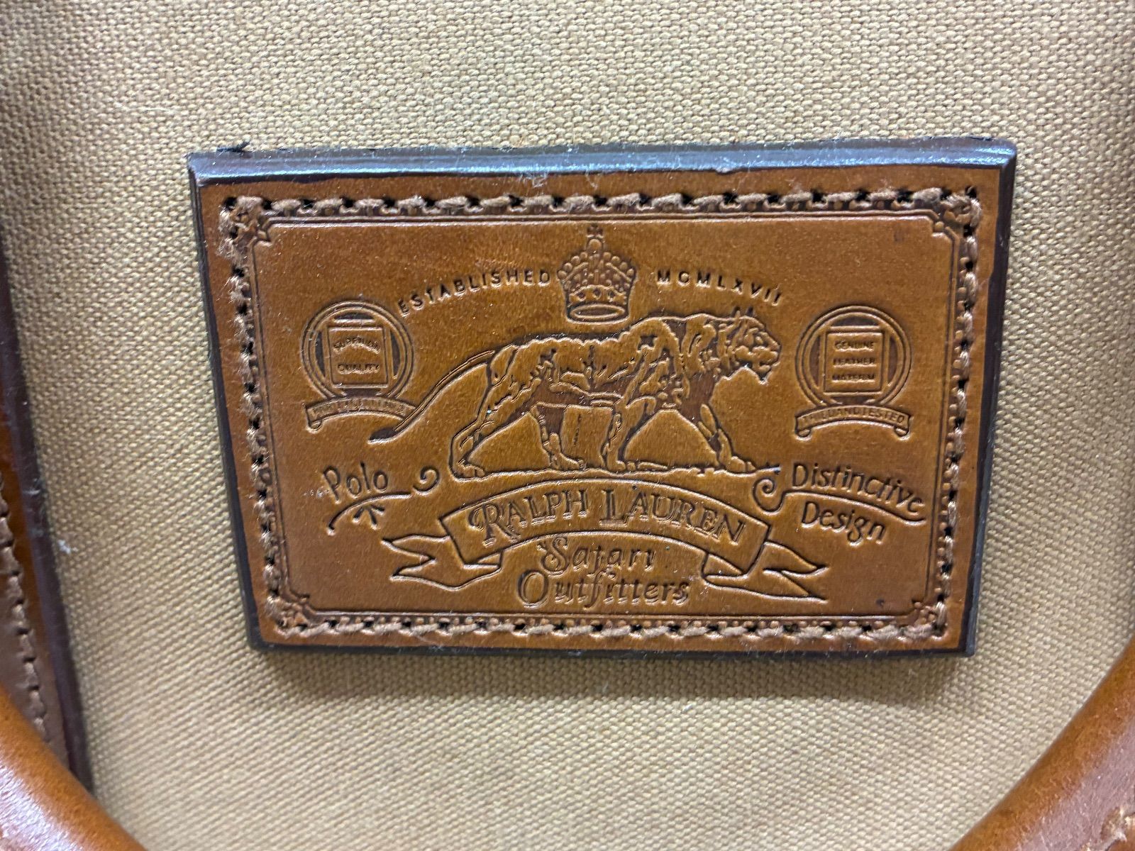 ラルフローレン サファリシリーズ 大容量 ボストンバッグ - メルカリ