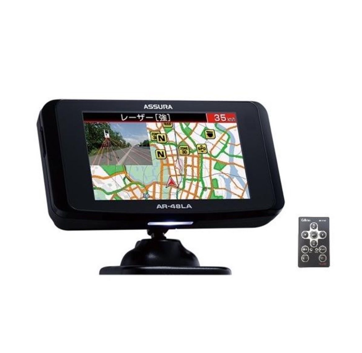 セルスター AR 48 LA レーダー探知機 ワンボディタイプ 一体型