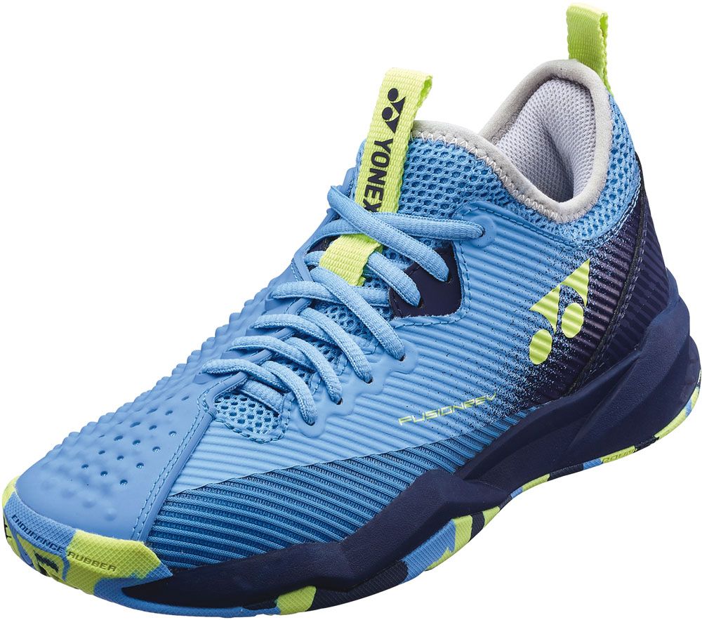 ヨネックス YONEX テニス パワークッション フュージョンレブ4 ウィメン AC シューズ パワークッション 靴 オールラウンド  SHTF4LAC 096 ネイビー×サックス