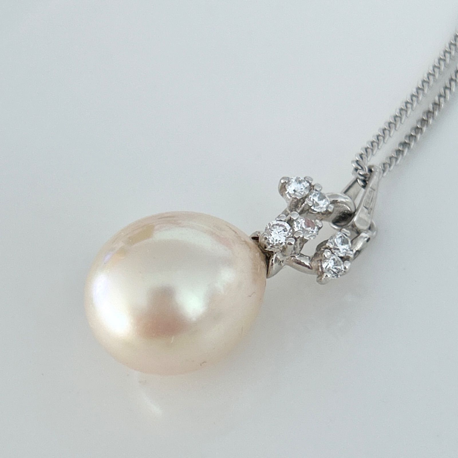 マジョリカパール　Majorica perlas 大粒　一粒玉　ネックレス マジョリカパール Majorica perlas 大粒 一粒玉 ネックレス