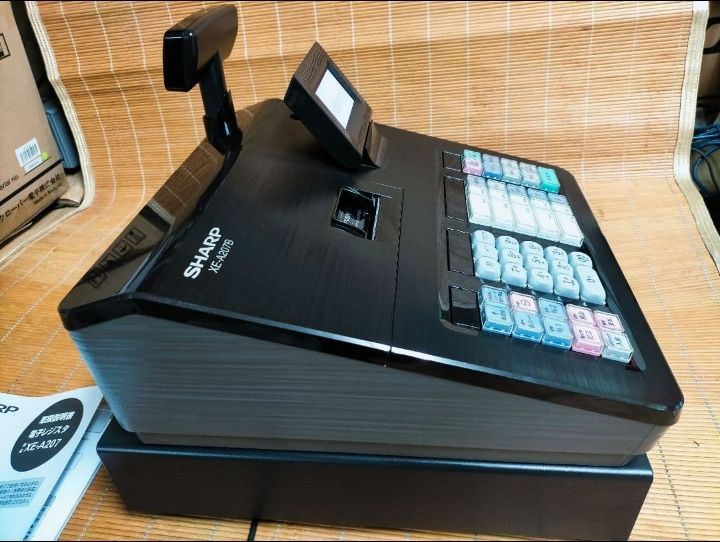 美品シャープレジスター XE-A207 PC連携売上管理設定無料 000880