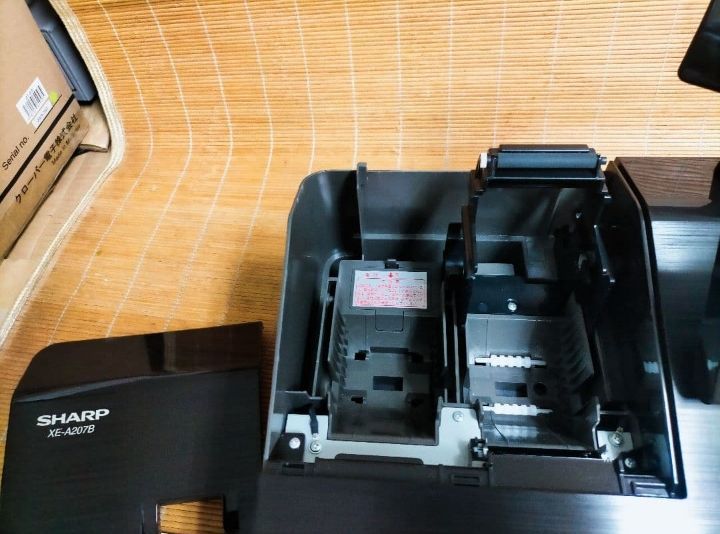 美品シャープレジスター XE-A207 PC連携売上管理設定無料 000880