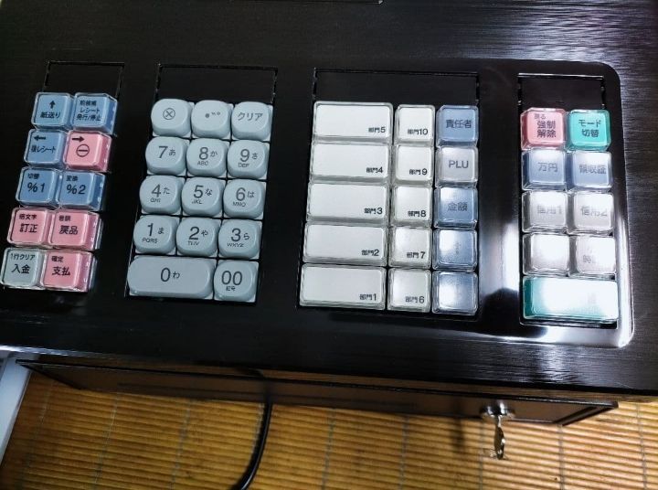 美品シャープレジスター XE-A207 PC連携売上管理設定無料 000880