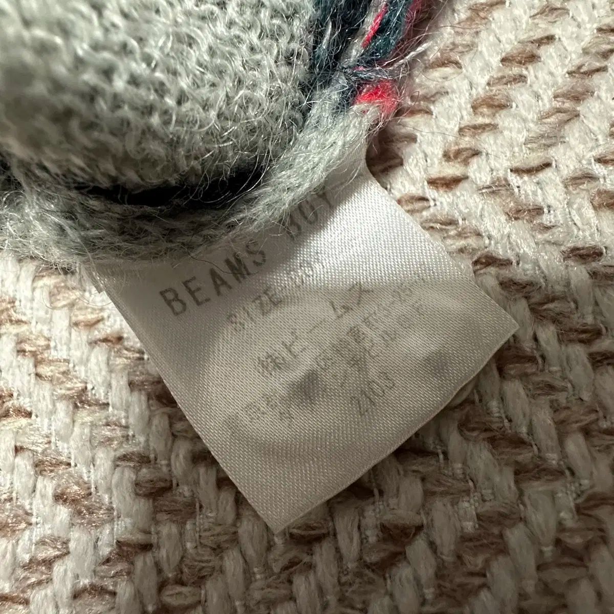  BEAMS BOY アーガイルニットベスト ベスト ジレ ベスト ジレ ビスチェ