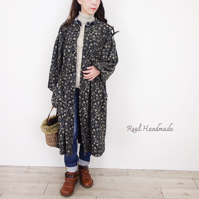 ふんわりギャザー羽織りワンピース