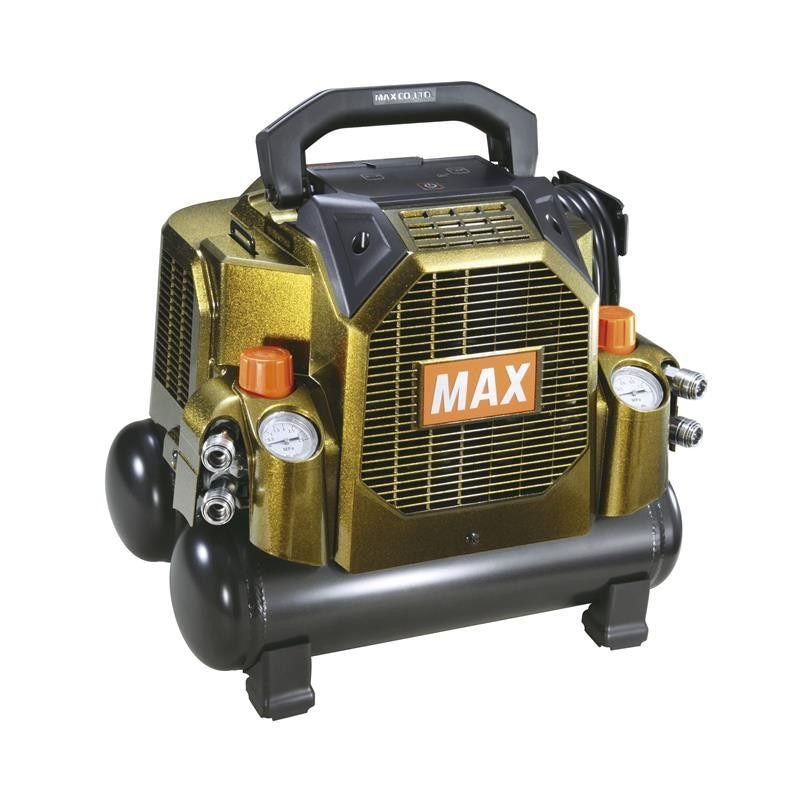 色 MAX AK-HH 1301 E 8 L アンバーオリーブ 高圧エアコンプレッサ8 L｜高圧4口｜11 20発売｜1週間 の