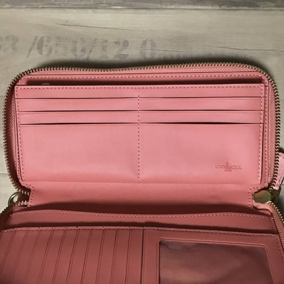 COACH × BAPE PHONE WALLET Pink a bathing ape エイプ ベイプ ア
