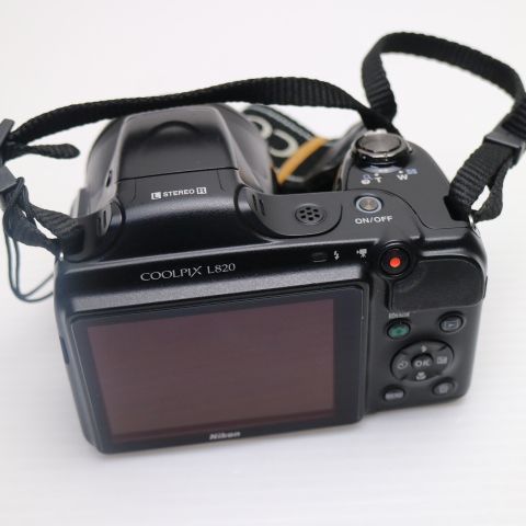 新品同様 COOLPIX L820 ブラック コンデジ NIKON 即日発送 土日祝発送