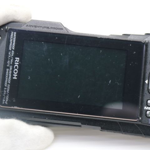  RICOH WG 50 ブラック コンデジ 本体 09000 コンパクトデジタルカメラ デジタルカメラ