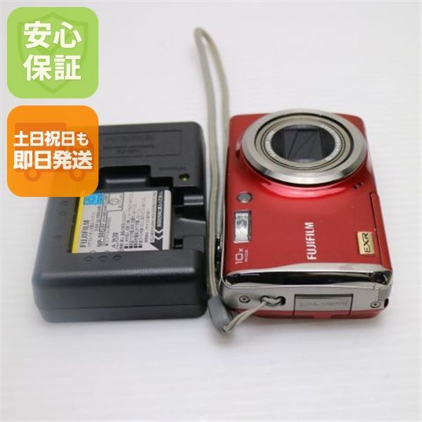 FinePix F 80 EXR レッド デジカメ デジタルカメラ 本体 09000