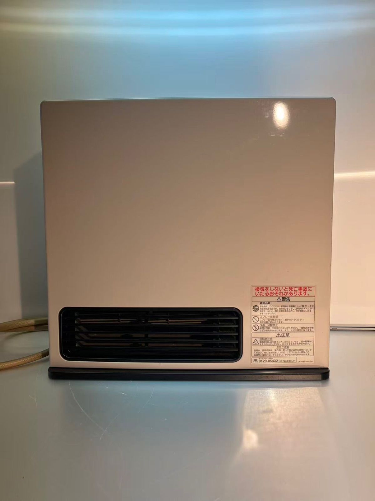 動作品 リンナイガスファンヒーター LPガス用