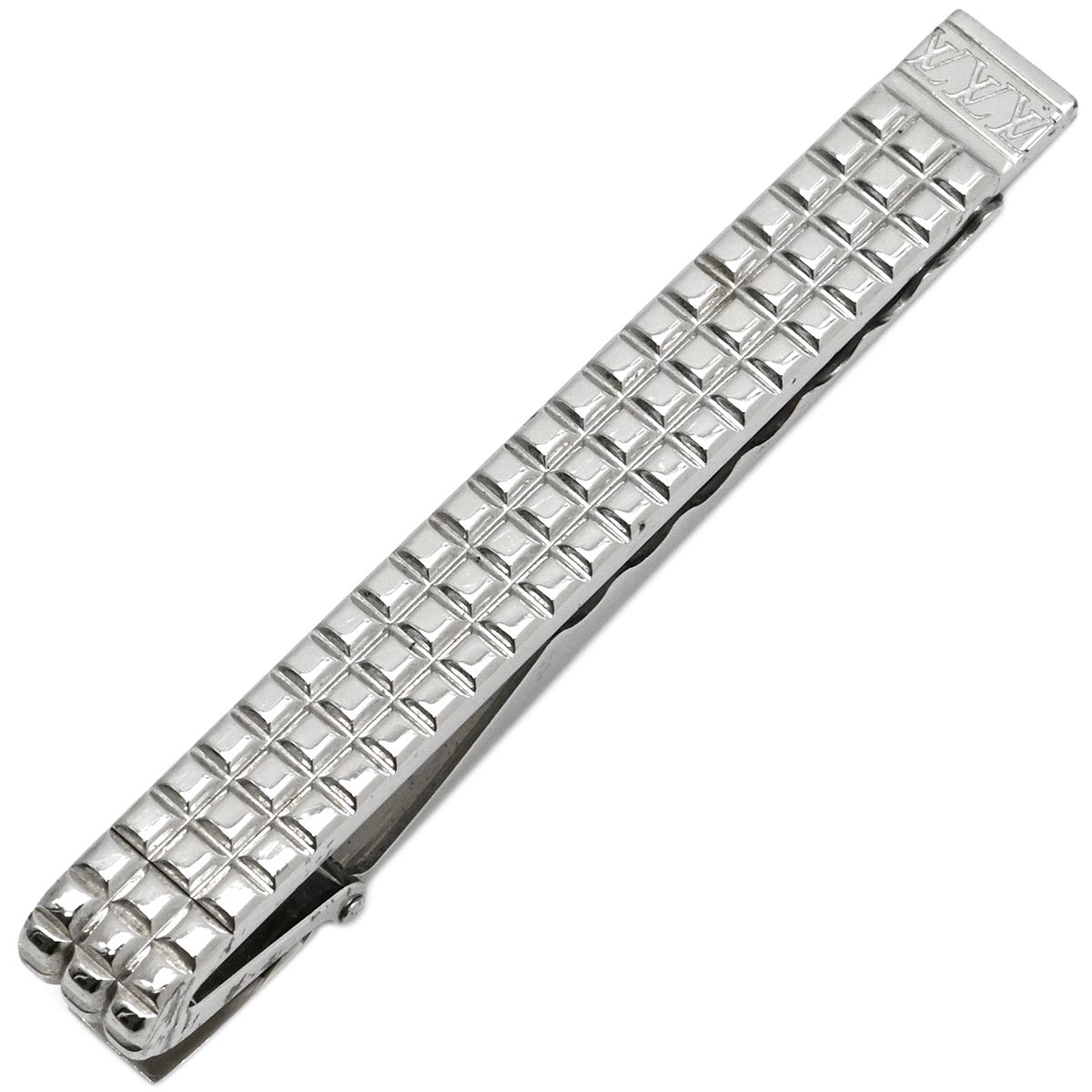 ルイヴィトン LOUIS VUITTON タイピン パンス クラヴァット ディジット メタル シルバー ネクタイピン タイクリップ タイバー M 65060 AN 0134 箱