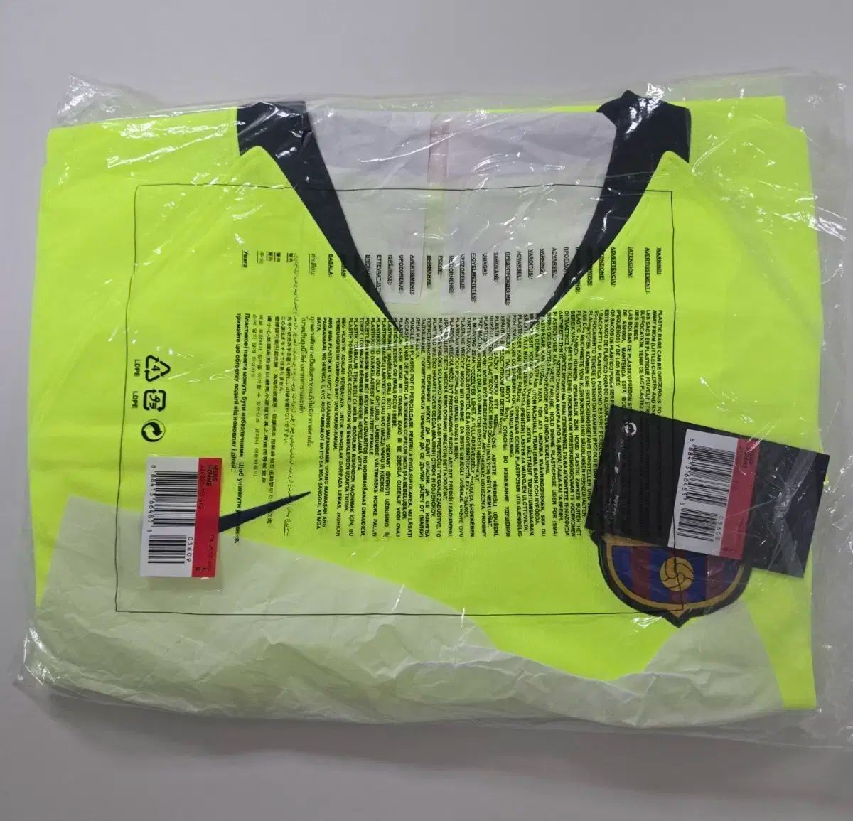 海外 L 18 19 バルセロナ アウェー