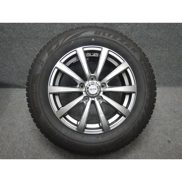 バリ溝 製 ブリザックVRX 2 215 60 R 16 MONZA ガンメタ 6 5 J 53 PCD 114 3 オデッセイ ヴェゼル CX