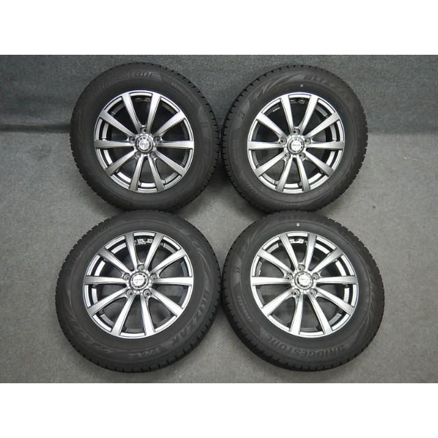 バリ溝 製 ブリザックVRX 2 215 60 R 16 MONZA ガンメタ 6 5 J 53 PCD 114 3 オデッセイ ヴェゼル CX