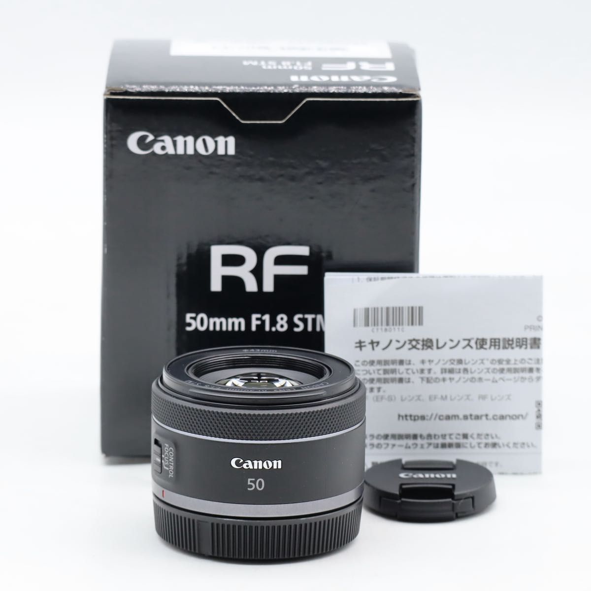 Canon RF 50 mm F 1 8 STM 単焦点レンズ フルサイズ対応 明るい開放F ポートレート 風景 スナップ撮影向け 軽量コンパクト RFマウント
