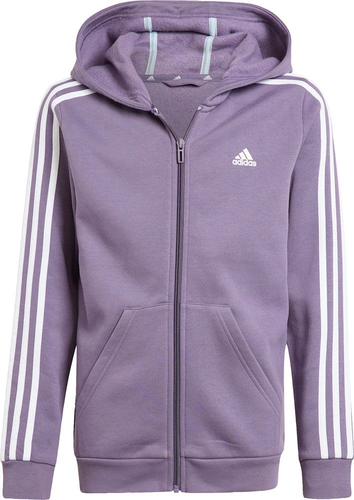 【格安，新作登場】 アディダス adidas U ESS 3S 裏起毛スウェットFZフーディ  ECO43 IJ6293 シャドーバイオレット その他