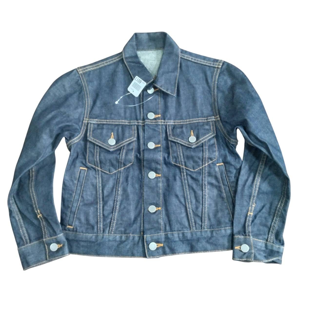 Z1621MACPHEE マカフィー デニムジャケット ダブルポケット インディゴ