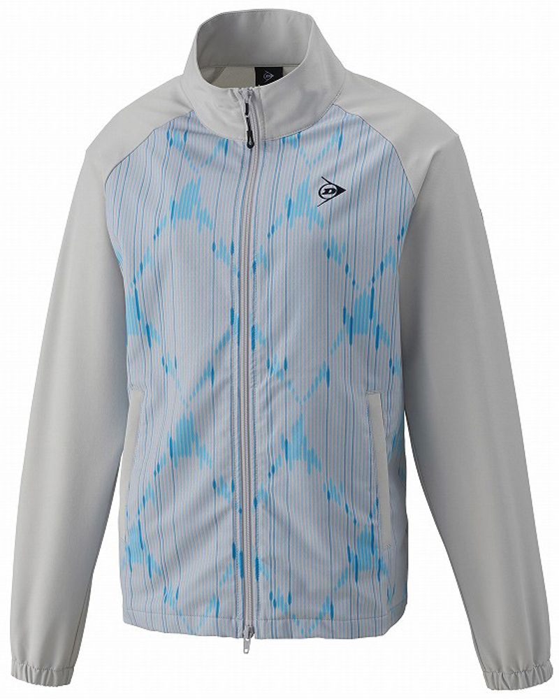 ダンロップ DUNLOP テニス WOMEN'S 21秋冬 TRACK JACKET DAF5160W 456 Lグレー